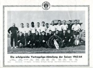 Das Teamfoto des FC St. Pauli aus dem Jahre 1964.