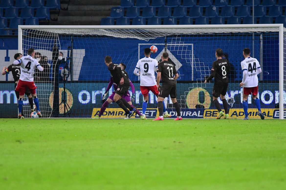 Hamburger SV – FC St. Pauli 2:1 – Entscheidend gestört