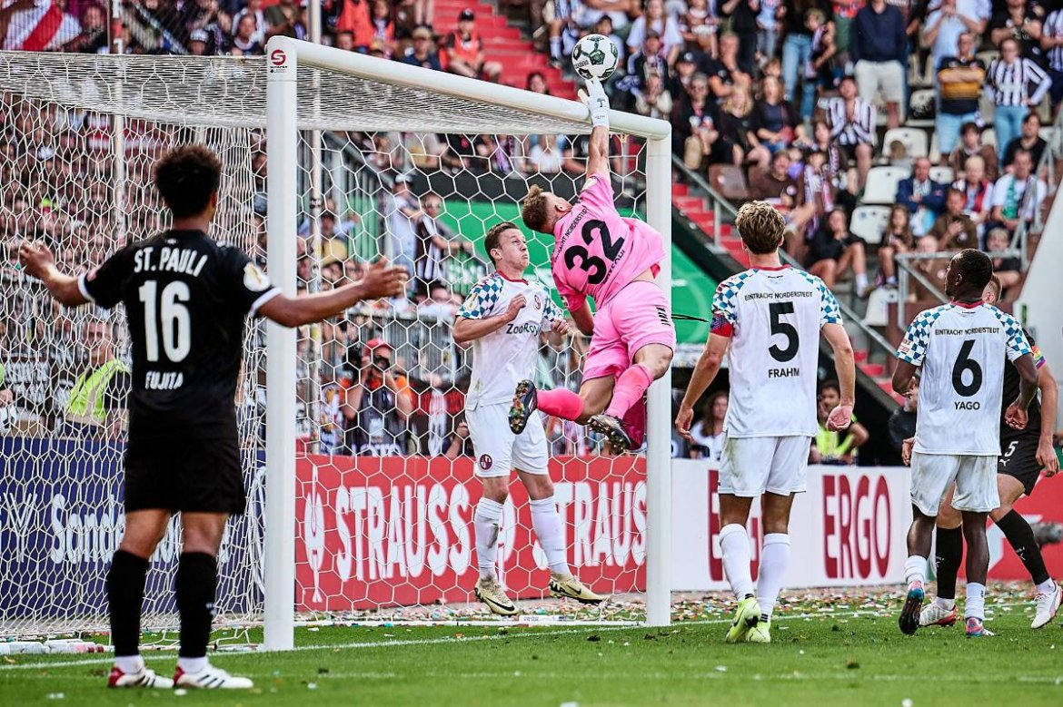 DFB-Pokal: Auch ein kotzendes Pferd kann hoch genug springen