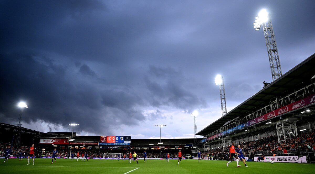 Luton Town - AFC Wimbledon, Kenilworth Road, 01.08.2025 // (c) Justin Setterfield/Getty Images via OneFootball