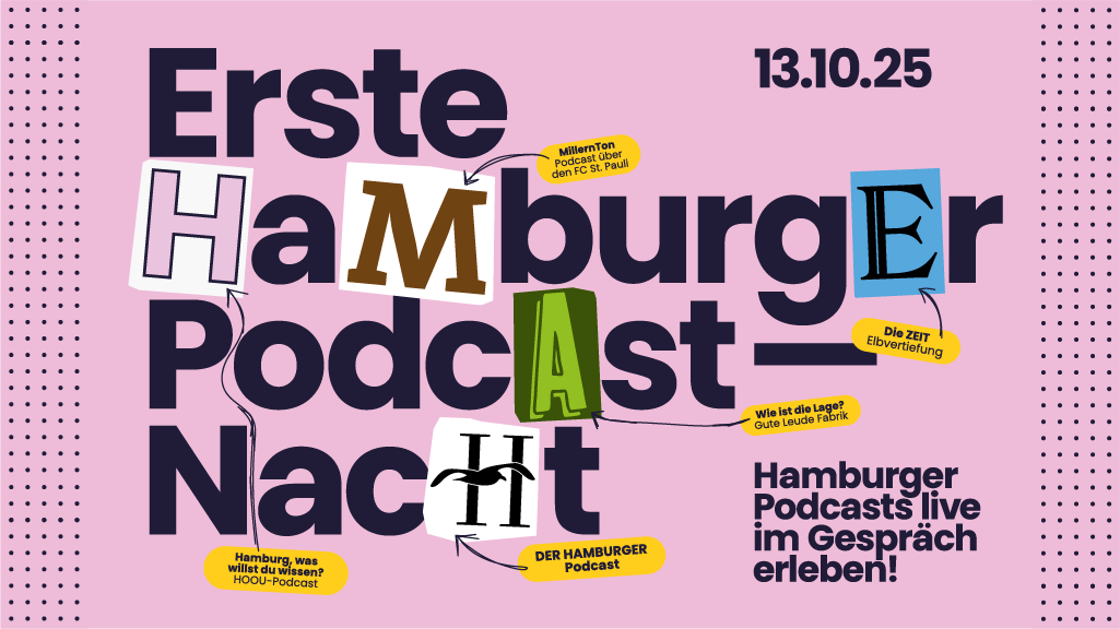 Erste Hamburger Podcast-Nacht - 13. Oktober, Hansa-Theater.