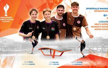 Challenge League Teqball, 7.-9-11.2025, Sporthalle Wandsbek