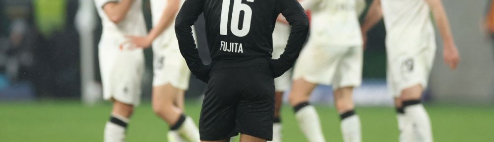 MOENCHENGLADBACH, GERMANY - MARCH 13: Joel Chima Fujita of FC St.Pauli looks dejected after the Bundesliga match between Borussia Mönchengladbach and FC St. Pauli at Borussia-Park on March 13, 2026 in Moenchengladbach, Germany. (Photo by Dean Mouhtaropoulos/Getty Images)