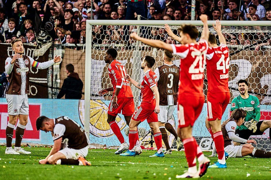 FC St. Pauli vs. FC Bayern München 0:5 – Grenzen aufgezeigt