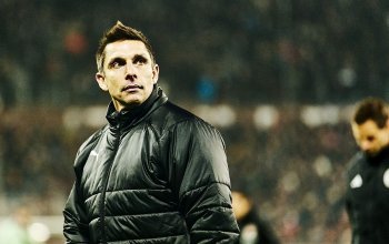 Marcel Rapp (Holstein Kiel) beim Spiel am Millerntor im November 2024. // (c) Stefan Groenveld