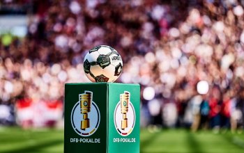 Hamburg, Deutschland, 16. August 2025, 1. Runde DFB Pokal, - Copyright: Stefan Groenveld DFL regulations prohibit any use of photographs as image sequences and/or quasi-video.