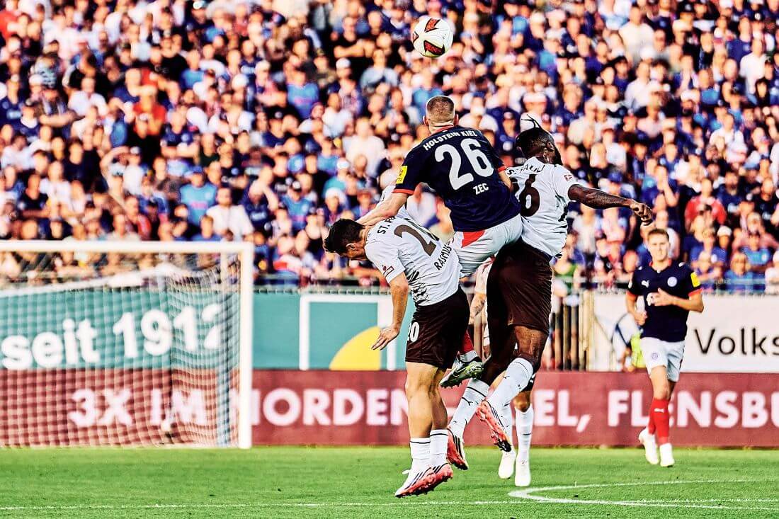 Holstein Kiel vs. FC St. Pauli 2:2 – zugekokster Flummi