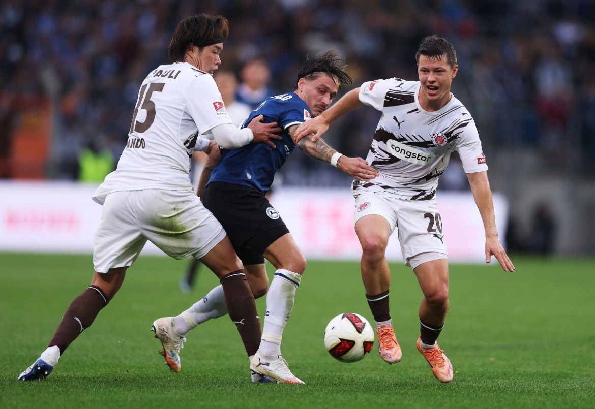 Arminia Bielefeld vs. FC St. Pauli 2:2 – Kaum Durchbrüche, kein Durchbruch
